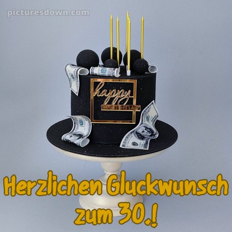 Glückwünsche zum 30. geburtstag whatsapp bild Kerzen kostenlos
