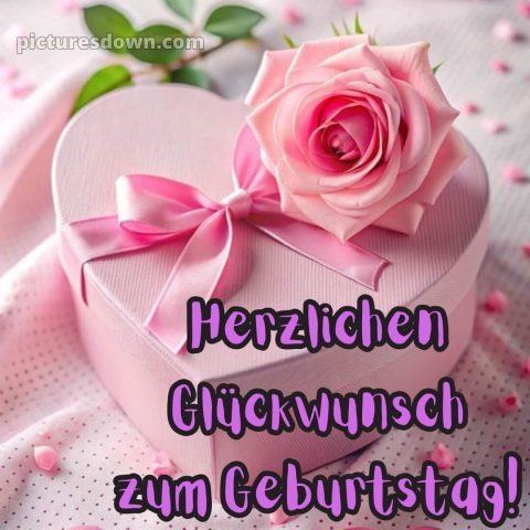 Glückwünsche zum geburtstag kostenlos für whatsapp bild Herz kostenlos