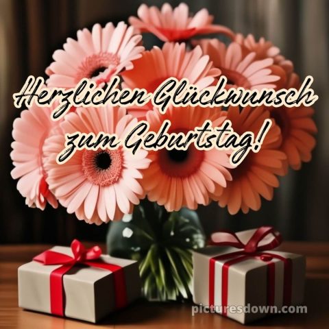 Glückwünsche zum geburtstag kostenlos für whatsapp bild Vase kostenlos
