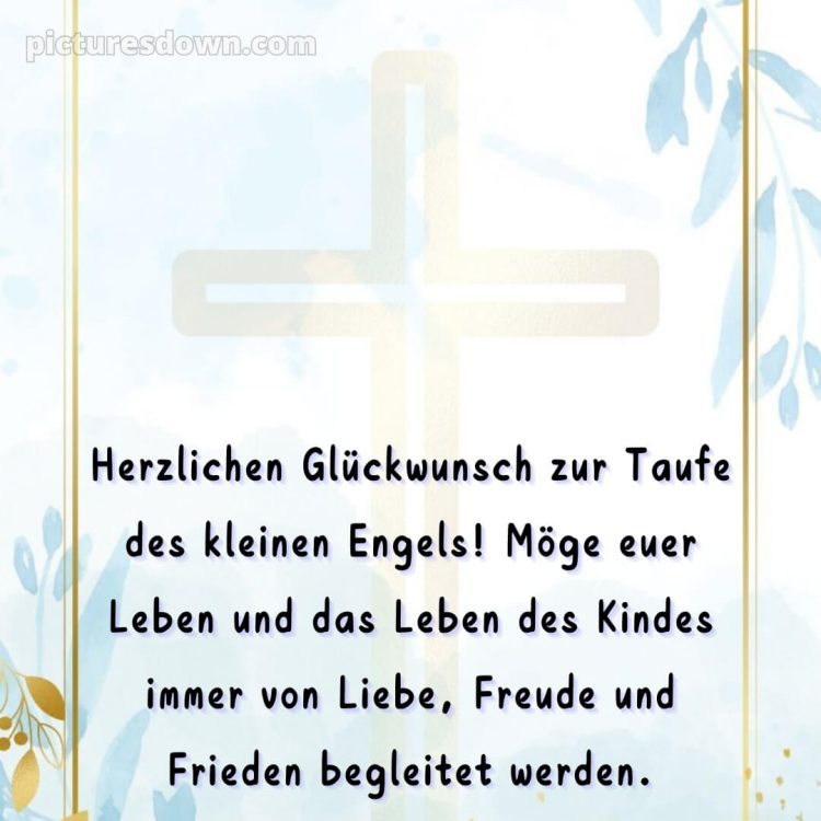 Glückwünsche zur Taufe an die Eltern bild Wunsch kostenlos