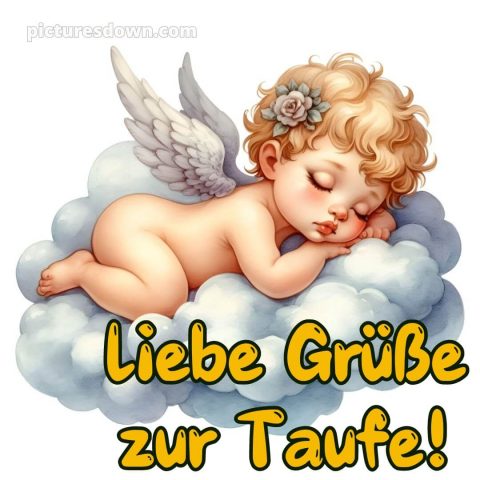 Glückwünsche zur Taufe Junge bild Baby kostenlos