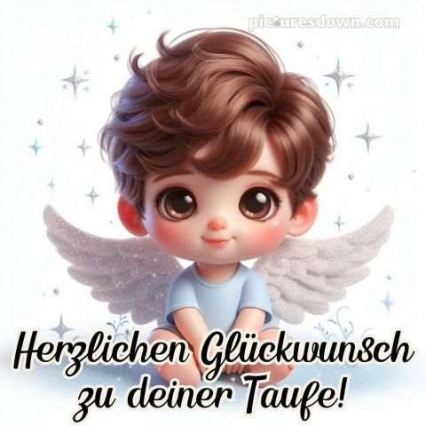 Glückwünsche zur Taufe Junge bild Kind kostenlos