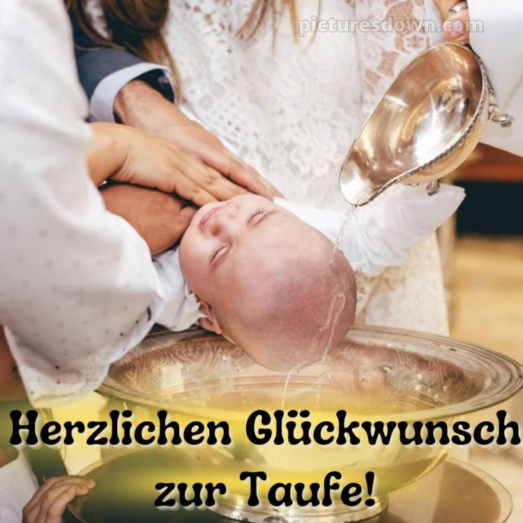 Glückwünsche zur Taufe locker bild Säugling kostenlos