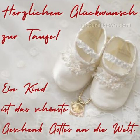 Glückwünsche zur Taufe locker bild Pignetten kostenlos