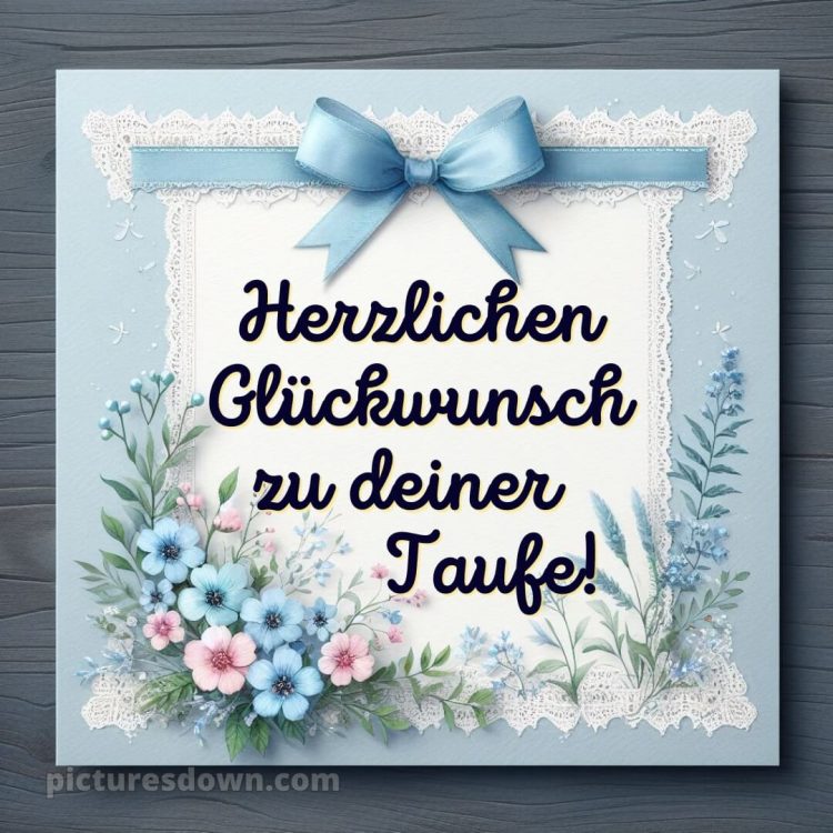 Glückwünsche zur Taufe nicht religiös bild Spitze kostenlos