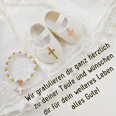 Glückwünsche zur Taufe von den Großeltern bild Pignetten kostenlos