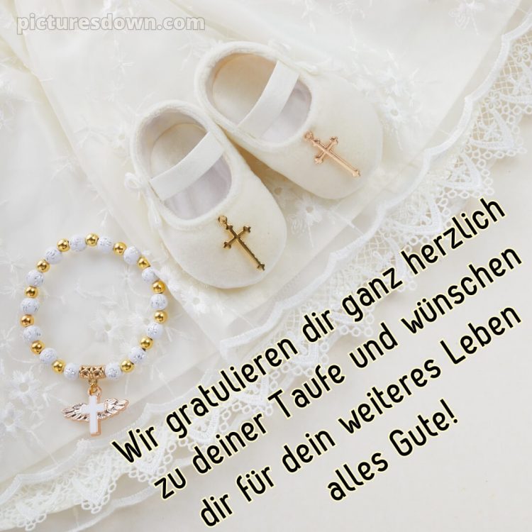 Glückwünsche zur Taufe von den Großeltern bild Pignetten kostenlos