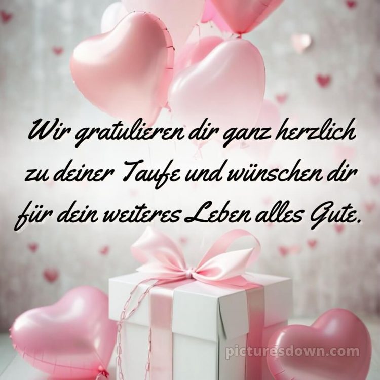 Glückwünsche zur Taufe von den Großeltern bild Geschenk kostenlos