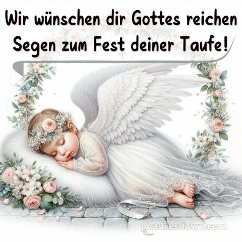 Glückwünsche zur Taufe von den Großeltern kostenlos bild Flügel kostenlos