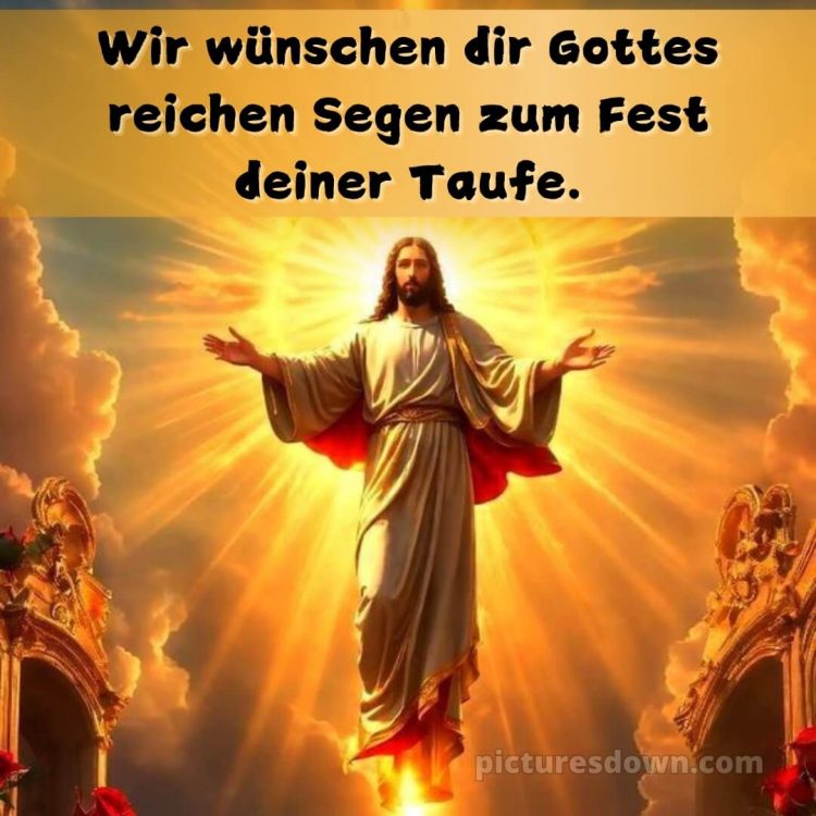 Glückwünsche zur Taufe von den Großeltern kostenlos bild Himmel kostenlos