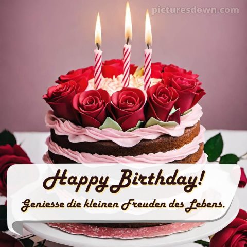 Moderne glückwünsche zum geburtstag whatsapp bild Kerzen kostenlos
