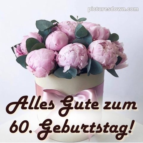Whatsapp glückwünsche zum 60. geburtstag kostenlos bild Pfingstrosen kostenlos