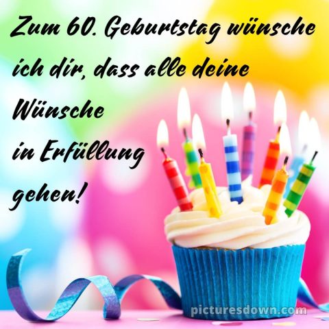 Whatsapp glückwünsche zum 60. geburtstag kostenlos bild Kerzen kostenlos