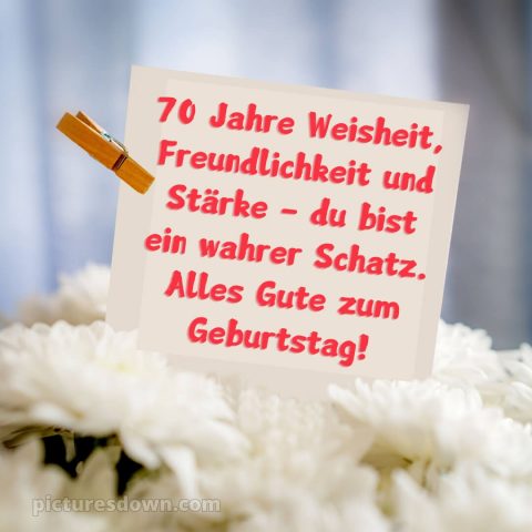 Whatsapp glückwünsche zum 70. geburtstag bilder bild Wäscheklammer kostenlos