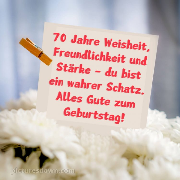 Whatsapp glückwünsche zum 70. geburtstag bilder bild Wäscheklammer kostenlos