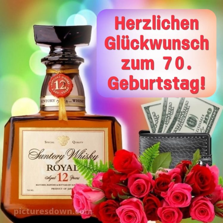 Whatsapp glückwünsche zum 70. geburtstag bilder bild Whisky kostenlos