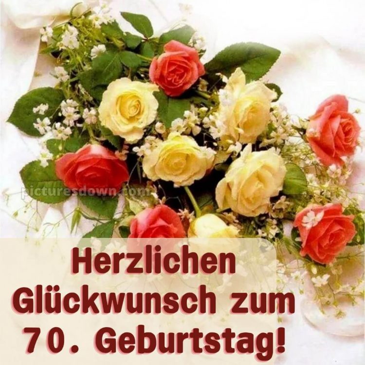 Whatsapp glückwünsche zum 70. geburtstag bilder bild Strauß kostenlos