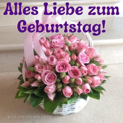 Whatsapp glückwünsche zum geburtstag frau bild Korb kostenlos