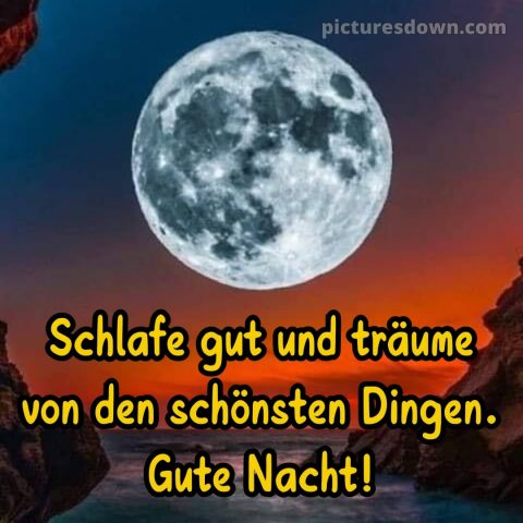 Außergewöhnliche gute nacht bilder bild Felsen kostenlos
