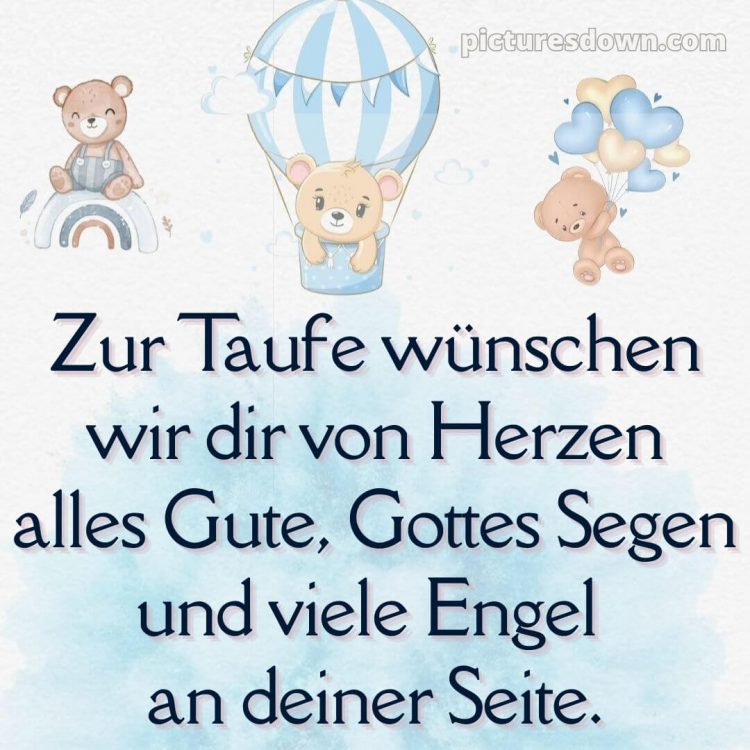 Glückwünsche von oma und opa zur taufe bild Luftballons kostenlos