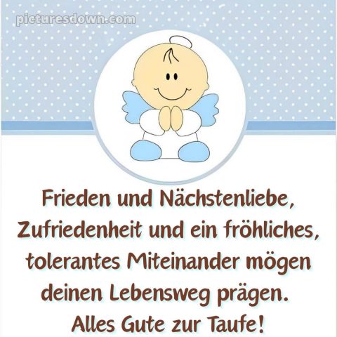 Glückwünsche von oma und opa zur taufe bild Kleinkind kostenlos