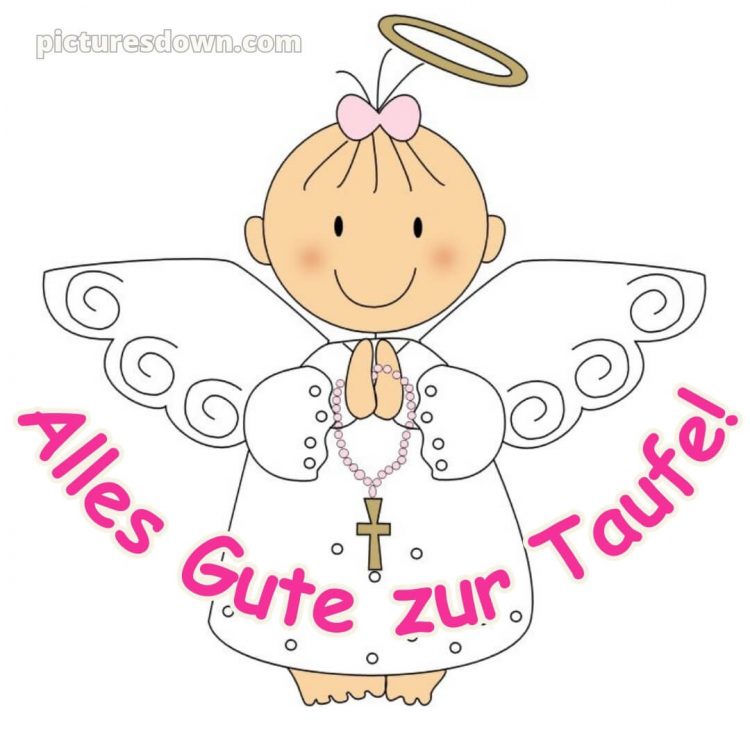 Glückwünsche von oma und opa zur taufe bild Engel kostenlos