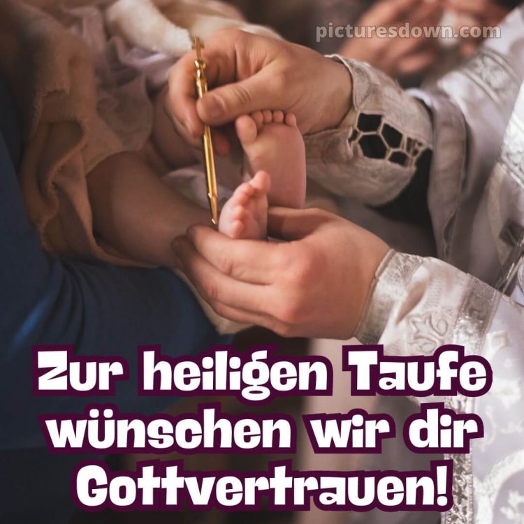 Glückwünsche zur taufe junge kurz bild Füße kostenlos