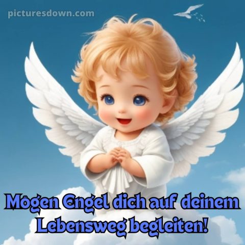 Glückwünsche zur taufe junge kurz bild Himmel kostenlos