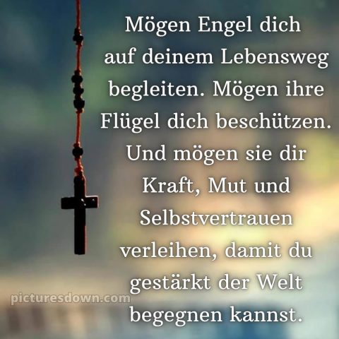 Glückwünsche zur Taufe Junge modern bild Kreuz kostenlos