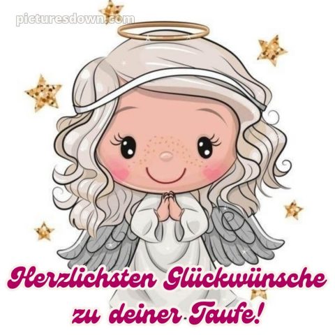 Glückwünsche zur taufe karte bild Haar kostenlos