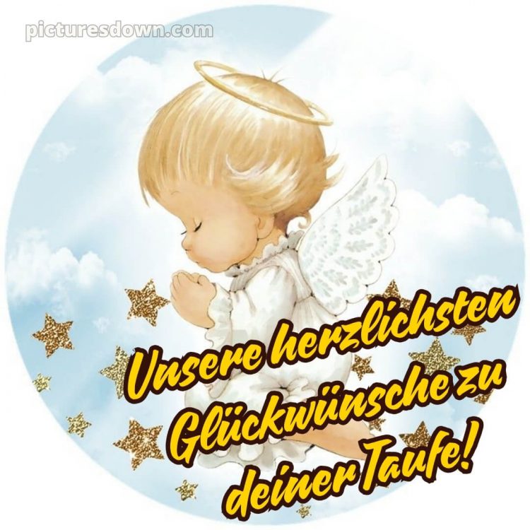 Glückwünsche zur taufe karte bild Licht kostenlos