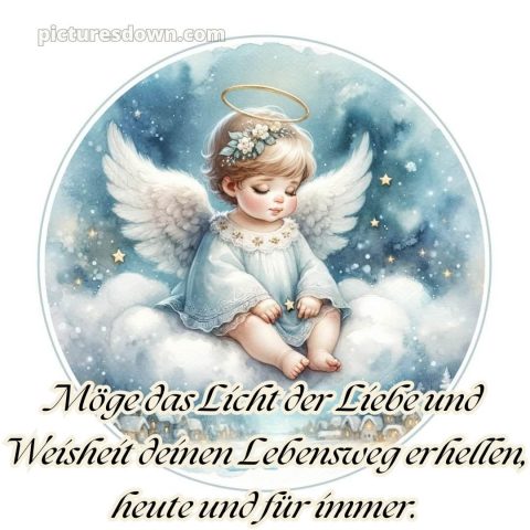 Glückwünsche zur taufe karte bild Wolke kostenlos