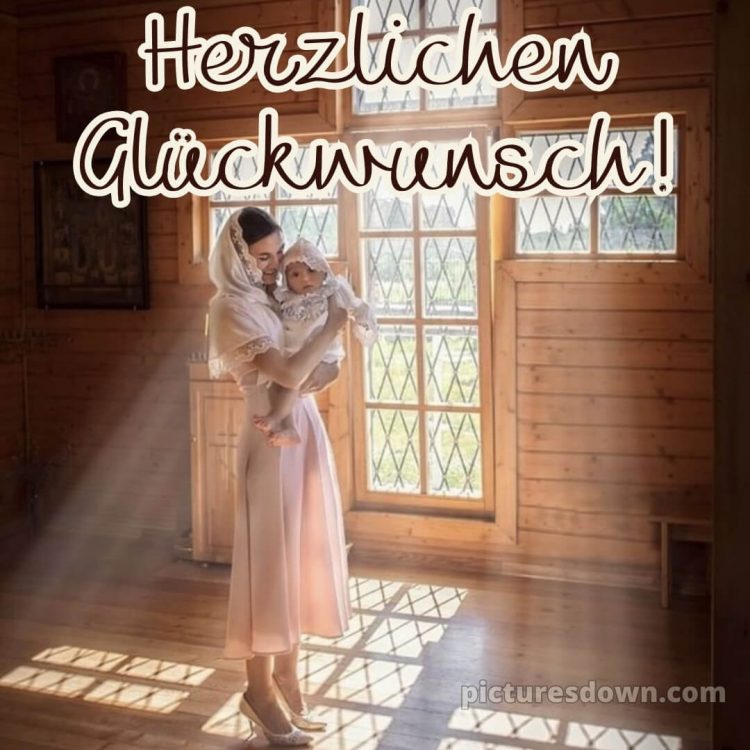 Glückwünsche zur Taufe modern kostenlos bild Licht kostenlos
