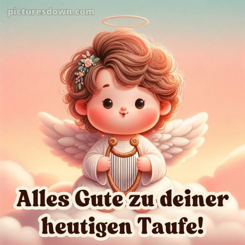 Glückwünsche zur Taufe modern kostenlos bild Wolke kostenlos