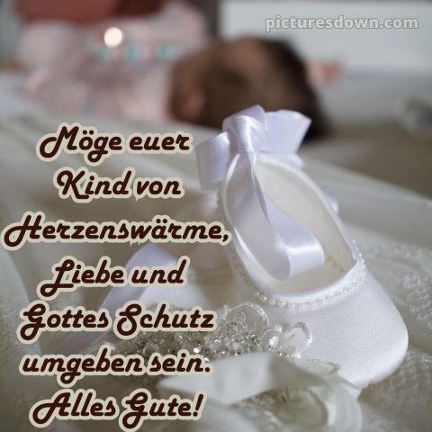 Glückwünsche zur Taufe modern kostenlos bild Pignetten kostenlos