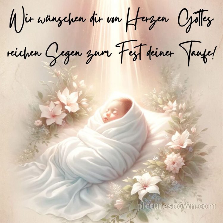 Glückwünsche zur taufe von den großeltern kurz bild Kleinkind kostenlos