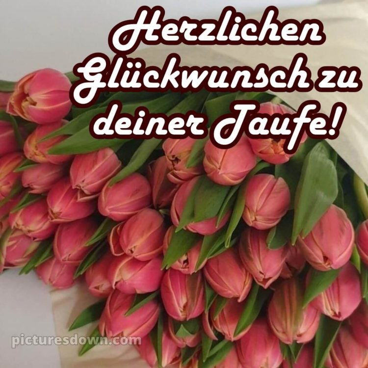 Glückwünsche zur taufe von oma und opa bild Blumenstrauß kostenlos