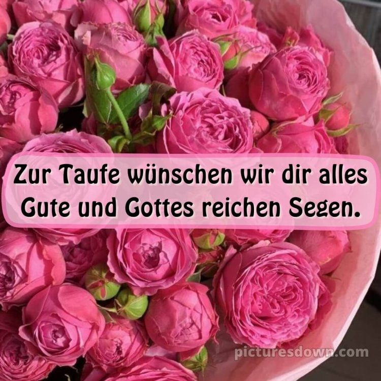 Glückwünsche zur taufe von oma und opa bild Päonien kostenlos