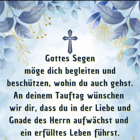 Glückwünsche zur taufe von oma und opa bild Kreuz kostenlos