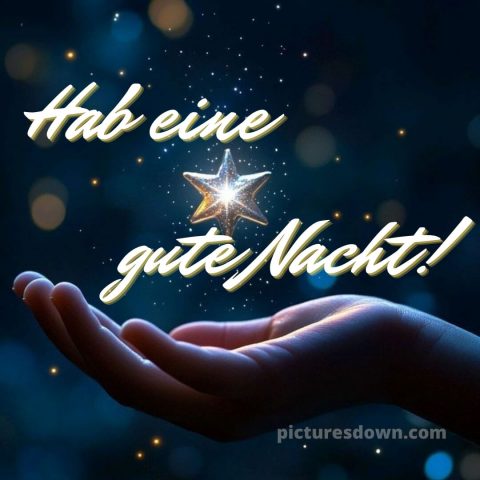 Gute nacht bilder bild Hand kostenlos