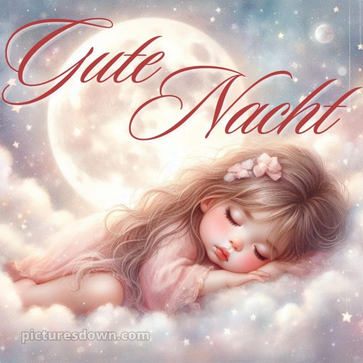 Gute nacht bilder für whatsapp bild Wolke kostenlos