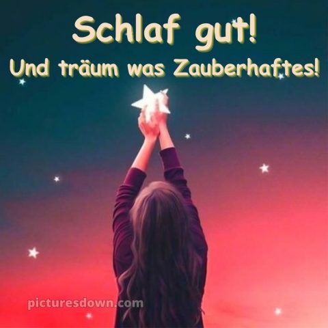 Gute nacht bilder kostenlos bild Mädchen kostenlos