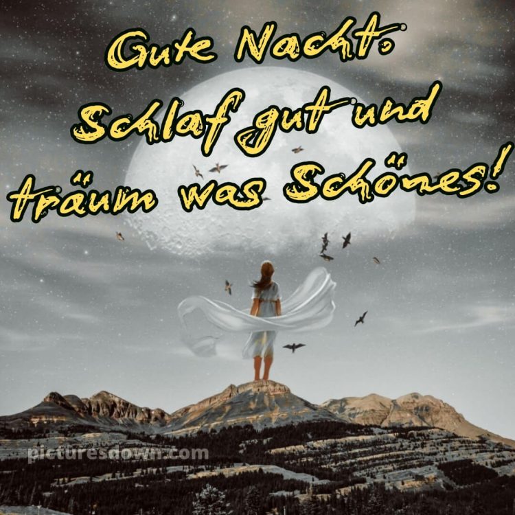 Gute nacht bilder neu bild Mädchen kostenlos