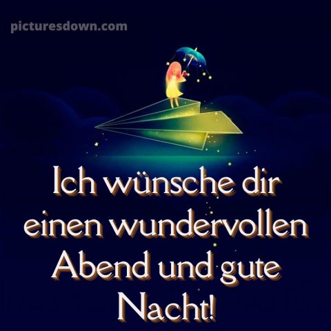 Guten abend gute nacht bilder kostenlos bild Flugzeug kostenlos