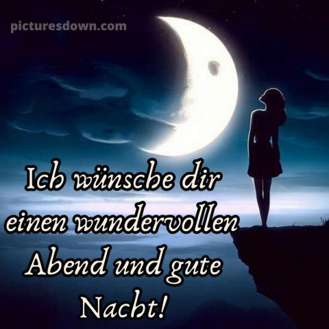 Guten abend gute nacht bilder kostenlos bild Mädchen kostenlos