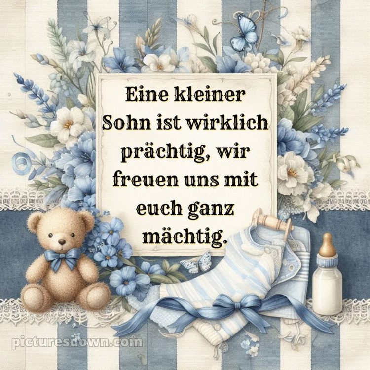 Liebevolle glückwünsche zur geburt junge bild Brustwarze kostenlos