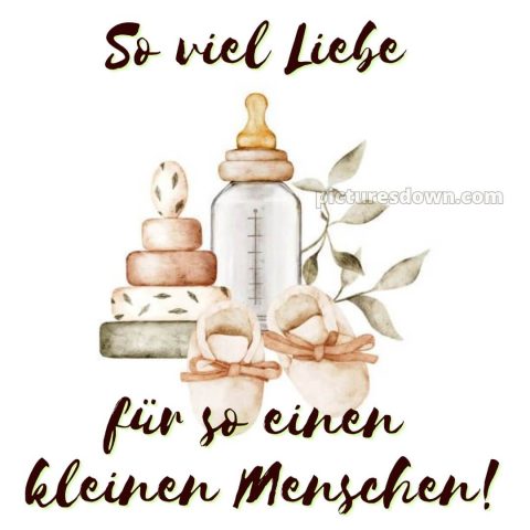 Liebevolle glückwünsche zur geburt kurz bild Brustwarze kostenlos