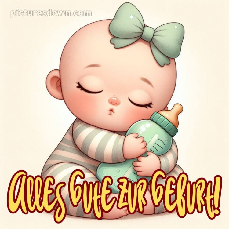 Liebevolle glückwünsche zur geburt mädchen bild Nippel kostenlos