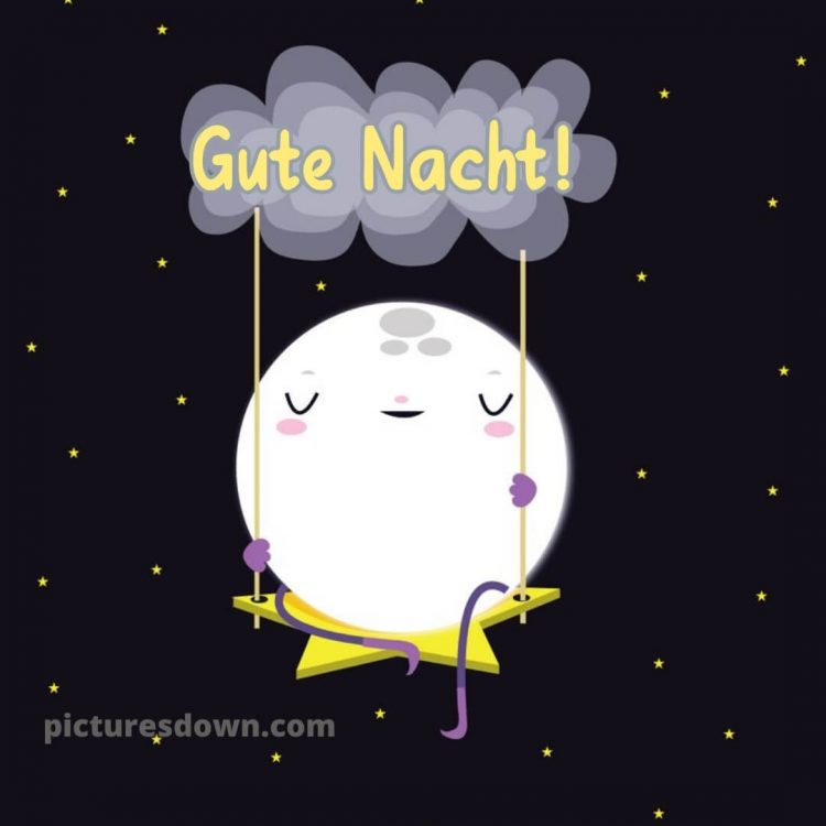Lustig schönen abend und gute nacht bilder bild Schaukel kostenlos