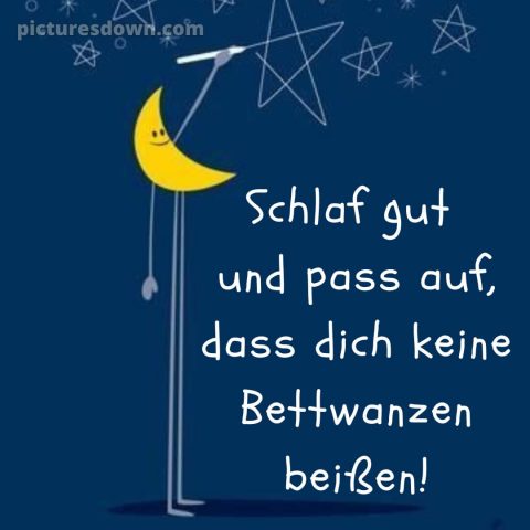 Lustig schönen abend und gute nacht bilder bild Sterne kostenlos